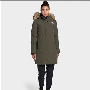 North Face Arctic Parka in New Taupe Green